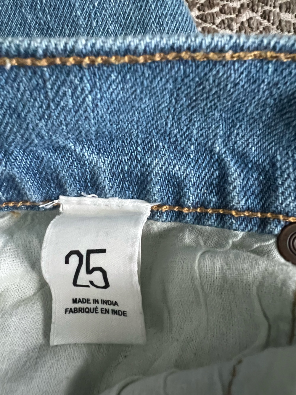 BDG Blue Patchwork Straight-Leg Jeans with Embroidered Accents - Picture 6 of 12